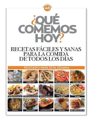 cover image of ¿Qué comemos hoy?